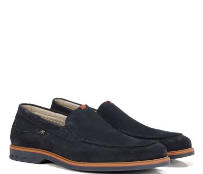 Мъжки сини мокасини  FLUCHOS