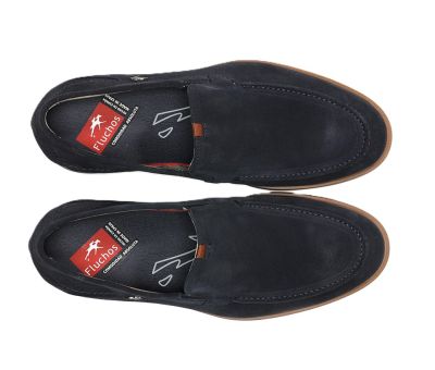 Мъжки сини мокасини  FLUCHOS