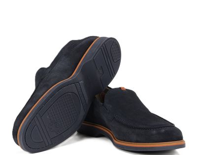 Мъжки сини мокасини  FLUCHOS