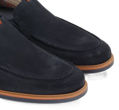 Мъжки сини мокасини  FLUCHOS