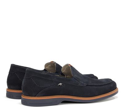 Мъжки сини мокасини  FLUCHOS