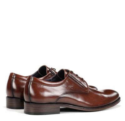 Мъжки кафяви елегантни обувки FLUCHOS