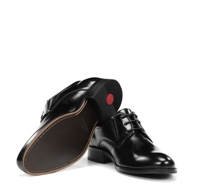 Мъжки черни елегантни обувки FLUCHOS