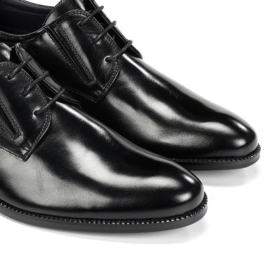 Мъжки черни елегантни обувки FLUCHOS