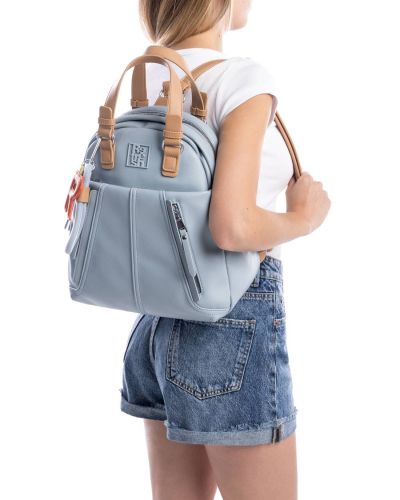 Дамска синя раница REFRESH