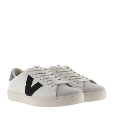 Мъжки бели кожени маратонки  VICTORIA