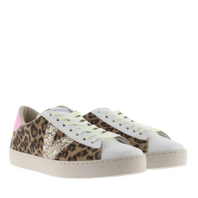 Дамски кецове с леопардов принт VICTORIA