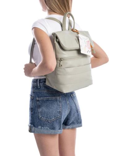 Дамска зелена раница REFRESH