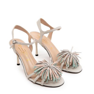 Дамски елегантни кожени сандали BIANCA DI