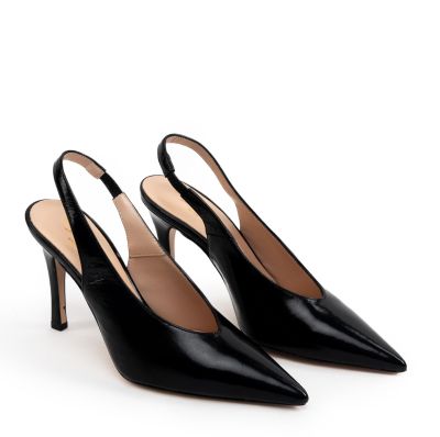 Дамски черни елегантни обувки BIANCA DI