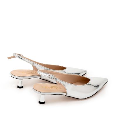 Дамски сребристи обувки BIANCA DI