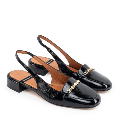 Дамски кожени обувки лак ANGEL ALARCON