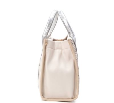 Дамска сребриста чанта CARMELA