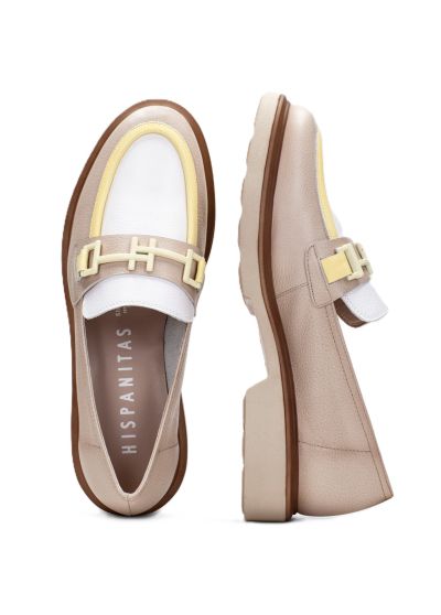 Дамски кожени мокасини HISPANITAS