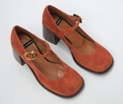 Дамски велурени обувки ANGEL ALARCON