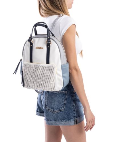 Дамска бяла раница CARMELA