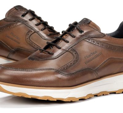 Мъжки кожени спортни обувки FLUCHOS