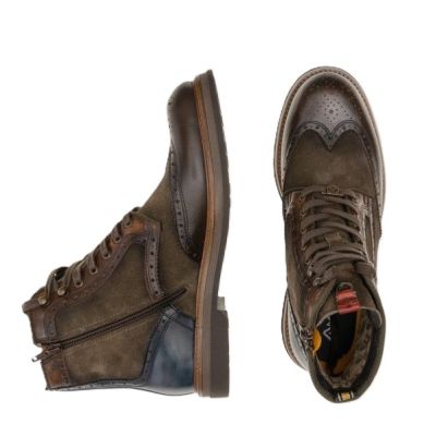 Мъжки кожени боти AMBITIOUS