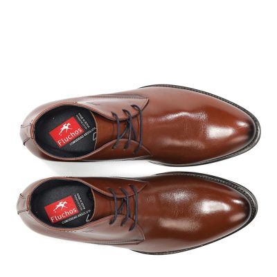 Мъжки елегантни кожени боти FLUCHOS