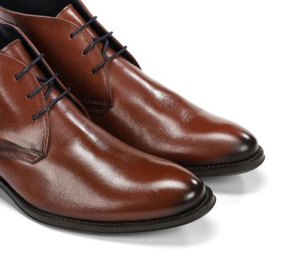 Мъжки елегантни кожени боти FLUCHOS