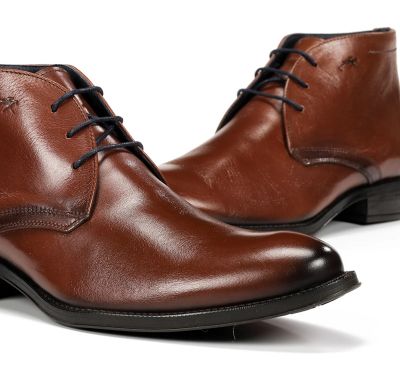 Мъжки елегантни кожени боти FLUCHOS