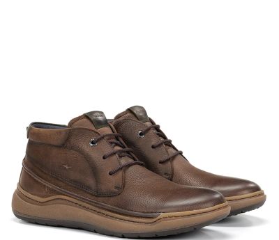 Мъжки кафяви кожени боти FLUCHOS