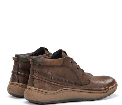 Мъжки кафяви кожени боти FLUCHOS