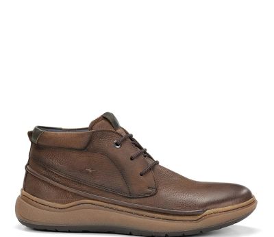 Мъжки кафяви кожени боти FLUCHOS