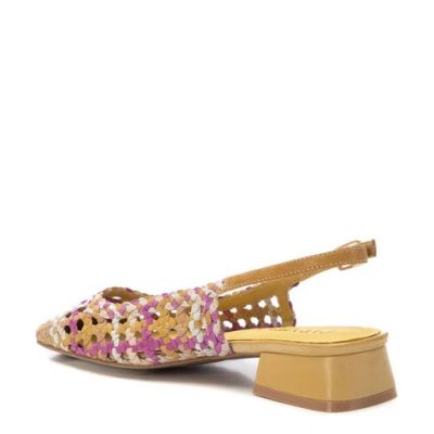 Дамски кожени плетени обувки CARMELA