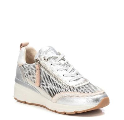 Дамски сребристи маратонки CARMELA