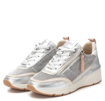 Дамски сребристи маратонки CARMELA