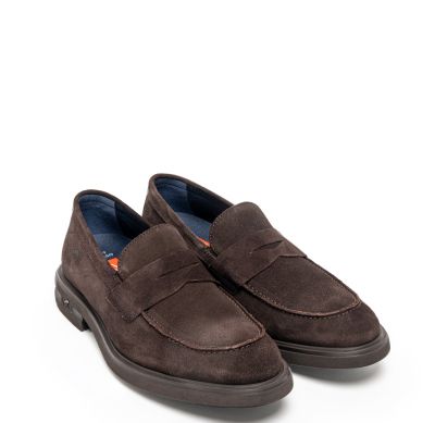 Мъжки кафяви мокасини FLUCHOS