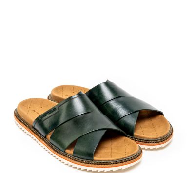 Мъжки зелени чехли AMBITIOUS