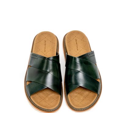 Мъжки зелени чехли AMBITIOUS