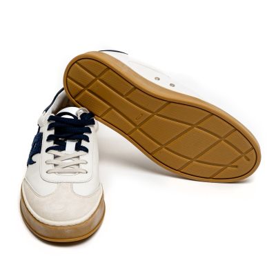 Мъжки бели кожени маратонки AMBITIOUS