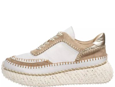 Дамски анатомични кожени маратонки HELLO COMFORT