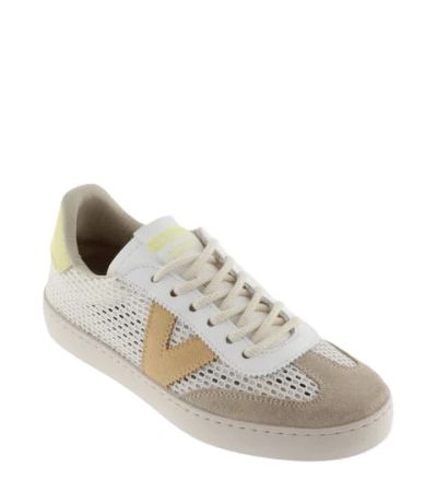 Дамски мрежести маратонки с цветни елементи VICTORIA