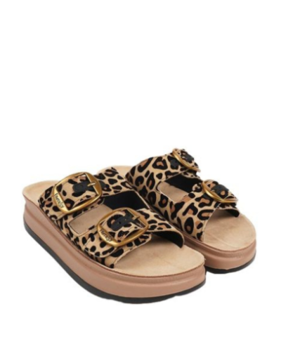 Дамски чехли на платформа FANTASY