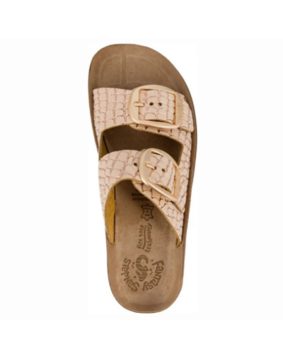 Дамски кожени чехли FANTASY