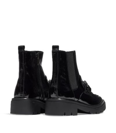 Дамски черни боти лак REGARDE LE CIEL