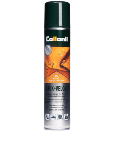 Безцветен спрей за набук и велур COLLONIL