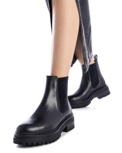 Дамски кожени челси боти CARMELA