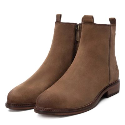 Дамски велурени боти CARMELA