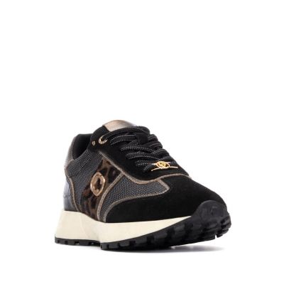 Дамски черни маратонки CARMELA