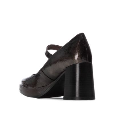 Дамски сиви обувки лак CARMELA