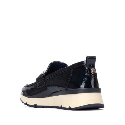 Дамски спортни мокасини лак CARMELA