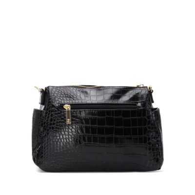 Дамска черна чанта CARMELA