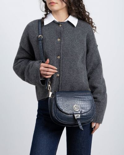 Дамска синя чанта CARMELA