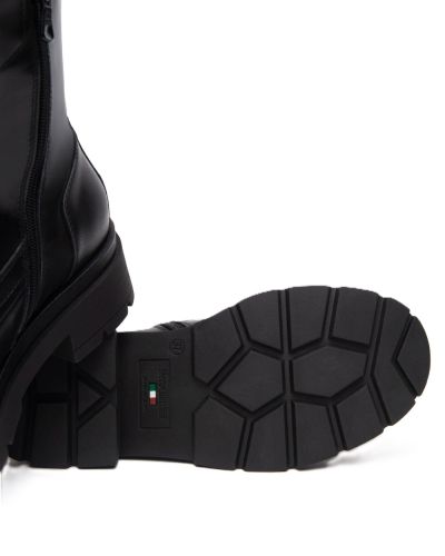 Дамски черни кожени боти NeroGiardini