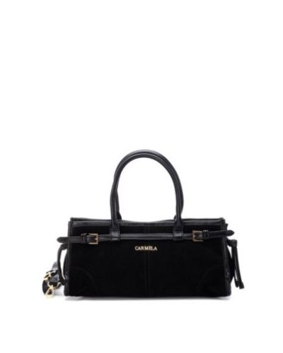 Дамска черна чанта  CARMELA